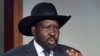 FILE - South Sudan's President Salva Kiir, shown in January 2014, is "jubilant" after becoming a member of the East African Community (EAC) on March 2, 2016.