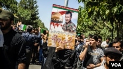 لوای فاطمیون مرکب از جنگجویان شیعۀ افغان است