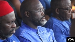 Le chef de file du CDC et candidat à la présidentielle George Oppong Weah.