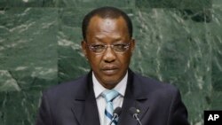 Idriss Deby, président du Tchad