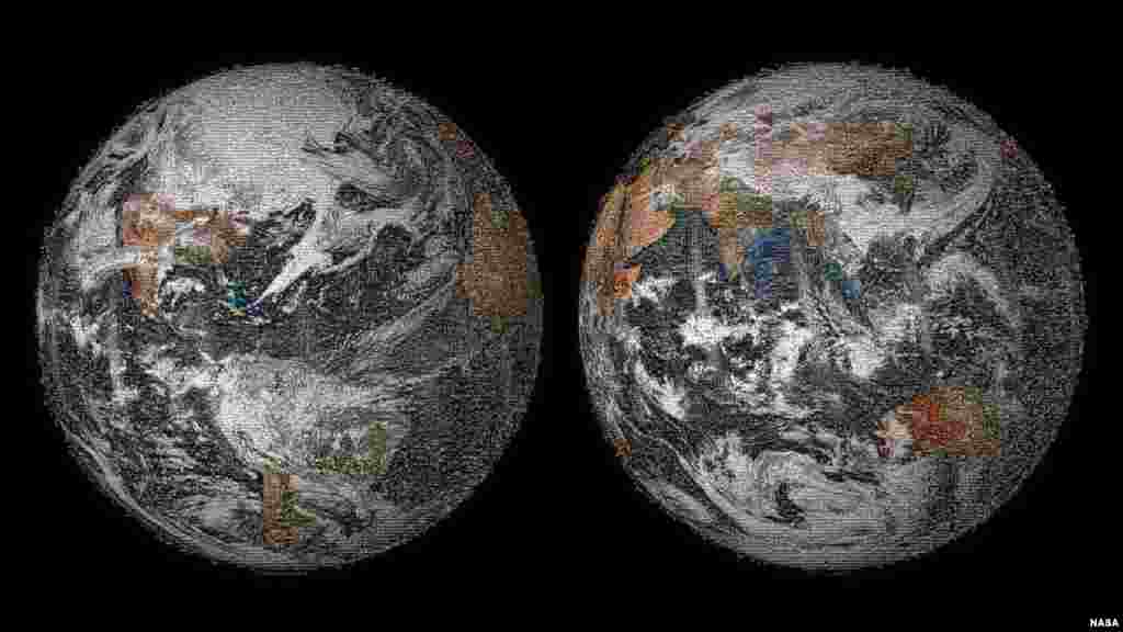 Pada Hari Bumi 22 April lalu NASA menanyakan di sosial media: &quot;Di manakah (posisi) Anda di Bumi saat ini?&quot; dan mengumpulkan foto selfie dari 36.422 orang dari 113 negara untuk membentuk &quot;Global Selfie&quot; seperti gambar berikut. &nbsp;