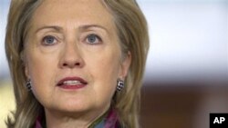 Secretary of State Hillary Rodham Clinton (file photo)