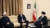 İlham Əliyev İranın ali dini rəhbəri ilə görüşüb