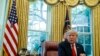 FILE - President Donald Trump speaks at the White House, in Washington, Feb.10, 2020.