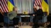 Президент Петро Порошенко і кандидат на посаду президента США від Демократичної партії Гілларі Клінтон