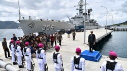 Presiden Joko Widodo hari Rabu (8/1) mengunjungi perairan Natuna dan memeriksa kesiapan pasukan Bakamla di lapangan (Courtesy: Setpres RI).