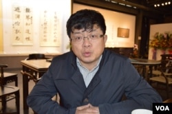 民国教育史学者兼企业家邓康延(美国之音 申华拍摄)