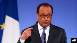 فرانسوا هولاند، رئیس جمهور فرانسه