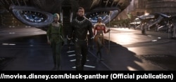 A scene from the blockbuster "Black Panther," which accounted for 23 percent of the ticket sales in the first three months of the year.