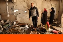 Serangan udara Israel menghancurkan sebuah rumah di Gaza yang menewaskan satu keluarga (foto: dok).
