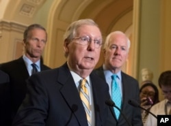 Mitch McConnell has not expressed a position on how he will respond to Trump’s decertification.
