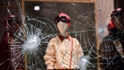 Пошкоджені під час протестів вітрини в Турині