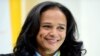 Isabel dos Santos à Maia au Portugal le 5 février 2018.