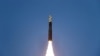 This undated picture released by North Korea's official Korean Central News Agency (KCNA) on Dec.19, 2023 shows the test launch of a Hwasongpho-18 intercontinental ballistic missile (ICBM) at an undisclosed location in North Korea.