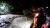 Fuertes lluvias en la localidad de Santiago, en México, el 4 de septiembre de 2022.