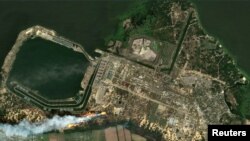 Pembangkit listrik tenaga nuklir Zaporizhzhia di wilayah Zaporizhzhia, Ukraina, 24 Agustus 2022. (Foto: via Reuters)