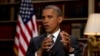 FILE - President Barack Obama speaks during an interview at the White House.