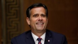 John Ratcliffe, koji je bio republikanski kongresmen iz Texasa, svjedoči pred senatskim odborom za obavještajna pitanja na pretresu povodom njegove nominacije, 5. maja 2020.