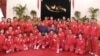 Presiden SBY Lepas Kontingen Indonesia ke Olimpiade London 2012