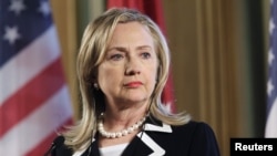 Menteri Luar Negeri Amerika Serikat, Hillary Clinton (28/6).