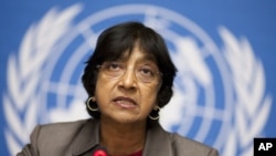 U.N. High Commissioner for Human Rights Navi Pillay (file)