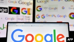 Le logo de Google. (PHOTO AFP/Loic Venance)