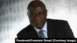 Constant Omari, le président de la Fédération congolaise de football association (Fecofa), 15 février 2017. (Facebook/Constant Omari)