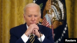 U.S. President Joe Biden hosts the National Governors Association at the White House