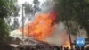 Massive Fire Damages Homes, Shops in Overcrowded Rohingya Refugee Camp