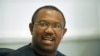The incumbent governor-elect of Anambra State Peter Obi speaks on the result of gubernatorial election held in the state on 7 Feb 2010. The Anambra State gubernatorial election which is a prelude to next year's general elections was marred by irregulariti