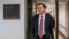 FILE - In this Oct. 4, 2019, photo, Michael Atkinson, the inspector general of the intelligence community, arrives at the Capitol in Washington.