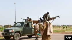 Des soldats du Régiment de sécurité présidentielle (RSP), à Ouagadougu, Burkina, 29 septembre 2015. 