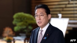기시다 후미오 일본 총리.