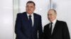 Na ovoj fotografiji iz grupe koju distribuira ruska državna agencija Sputnjik, predsjednik Rusije Vladimir Putin se sastaje sa predsjednikom bh entiteta Republika Srpska Miloradom Dodikom u Kazanju 21. februara 2024. (Foto Sergei BOBYLYOV / POOL / AFP)