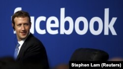 Mark Zuckerberg, le PDG et fondateur de Facebook à Menlo Park en Californie le 27 septembre 2015.