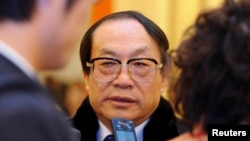 Mantan Menteri Perkeretaapian China, Liu Zhijun didakwa atas kasus suap dan penyalahgunaan wewenang, Rabu (10/4). 