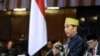 Presiden Jokowi menyampaikan pidato kenegaraan saat Sidang Tahunan DPD-DPR di Gedung Paripurna MPR DPR DPD RI Jakarta Rabu 16 Agustus 2017. (Foto: Biro Pers Kepresidenan).