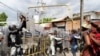 Konfwontasyon ant Lapolis ak Migran nan Vil Tapachula