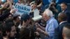 Kandidat za demokratsku predsedničku nominaciju , senator Berni Sanders na mitingu u Santa Ani u Kaliforniji, 21. februara 2020.