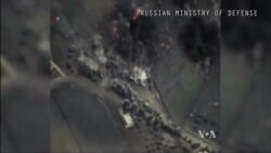 Russian Warplanes Hit Targets in Syria