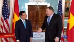 Truyền hình VOA 24/5/19: Ngoại trưởng Mỹ-Việt họp tại Washington
