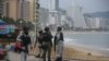 Hurricane Otis Slightly Weakens After Making Landfall at Mexican City of Acapulco