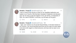 Дональд Трамп заявив, що відповідні урядові служби можуть розпочати процес передачі влади майбутній адміністрації Джо Байдена. Відео
