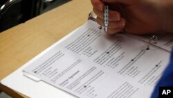 The College Board said that more than 2.2 million students in the class of 2019 took the college entrance test SAT. That is the largest group ever and an increase of four percent from the previous year. The average score, however, dropped a little, from 1068 to 1059.