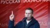 Russian lawyer and blogger Alexei Navalny attends a rally in Moscow, October 22, 2011.