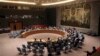 A panel of journalists and diplomats addresses a United Nations Security Council meeting on the protection of civilians in armed conflict and the protection of journalists, at U.N. headquarters in New York, July 17, 2013.