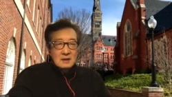 빅터 차 전략국제문제연구소(CSIS) 한국 석좌가 조지타운 대학이 주최한 온라인 토론회에서 발언했다.