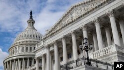 The Capitol is seen in Washington, April 7, 2017.