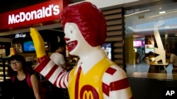 Restoran McDonald's di Beijing, China (foto: dok). 