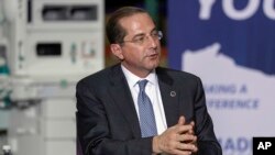 Menteri Kesehatan AS, Alex Azar 